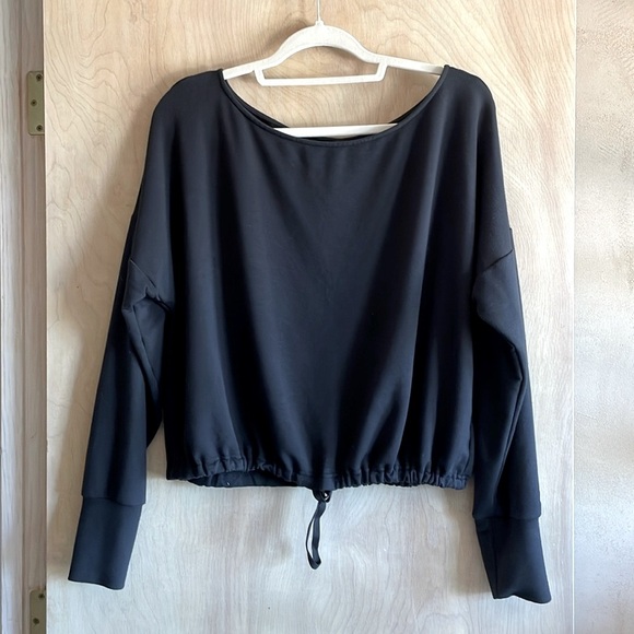 FABLETICS Top Luxe Cinched Pullover Activewear Women’s Sz:M - Picture 1 of 12